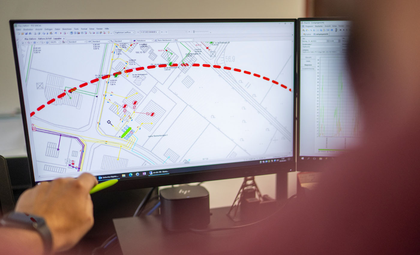 Plan für Stromversorgung der Stadt Haltern am See